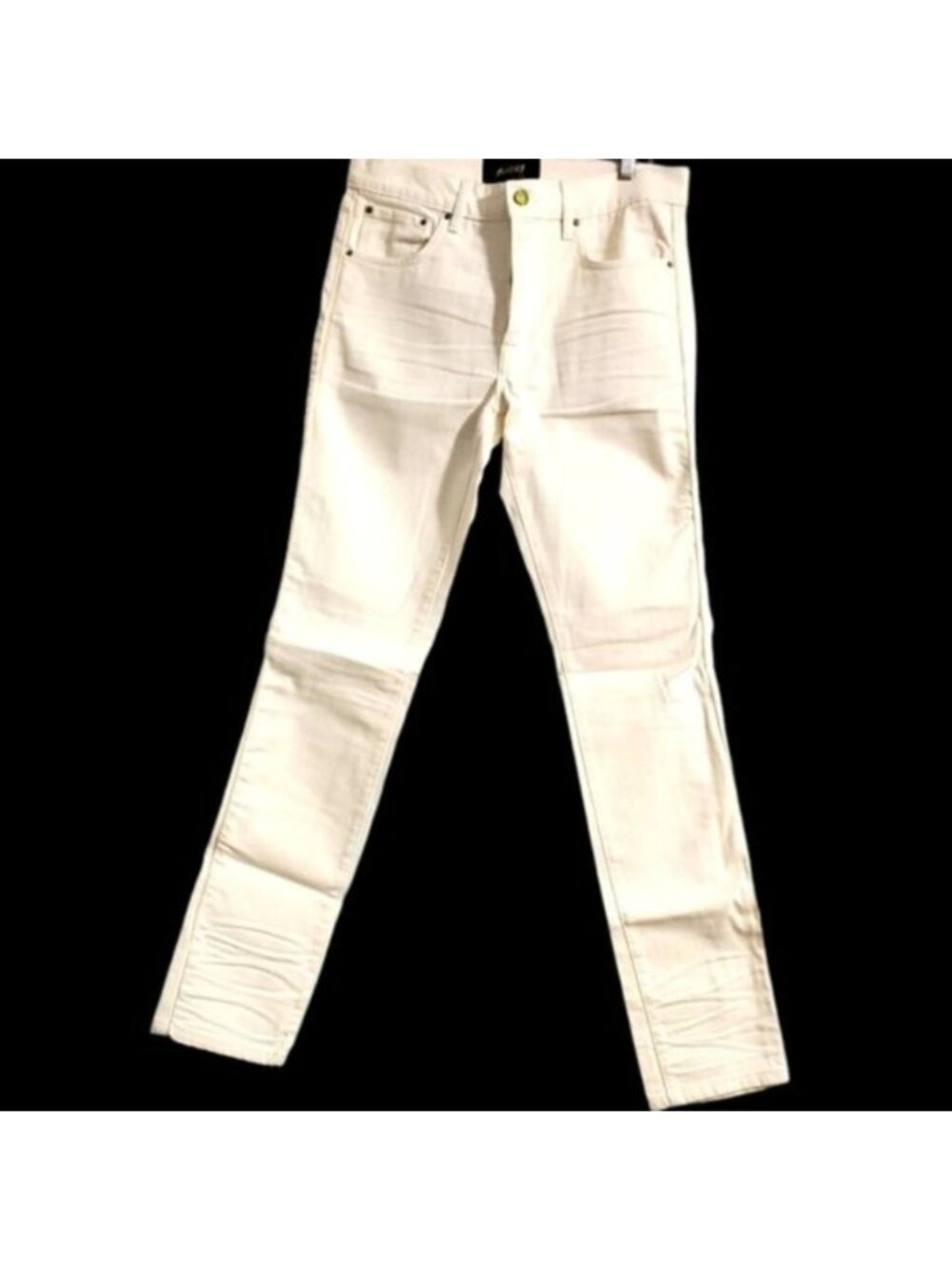 NWT BOSSI SPORTSWEAR White 3D Jeans Patron Of The New Edition HTF